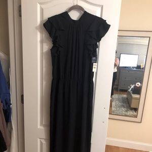 Express navy blue jumpsuit